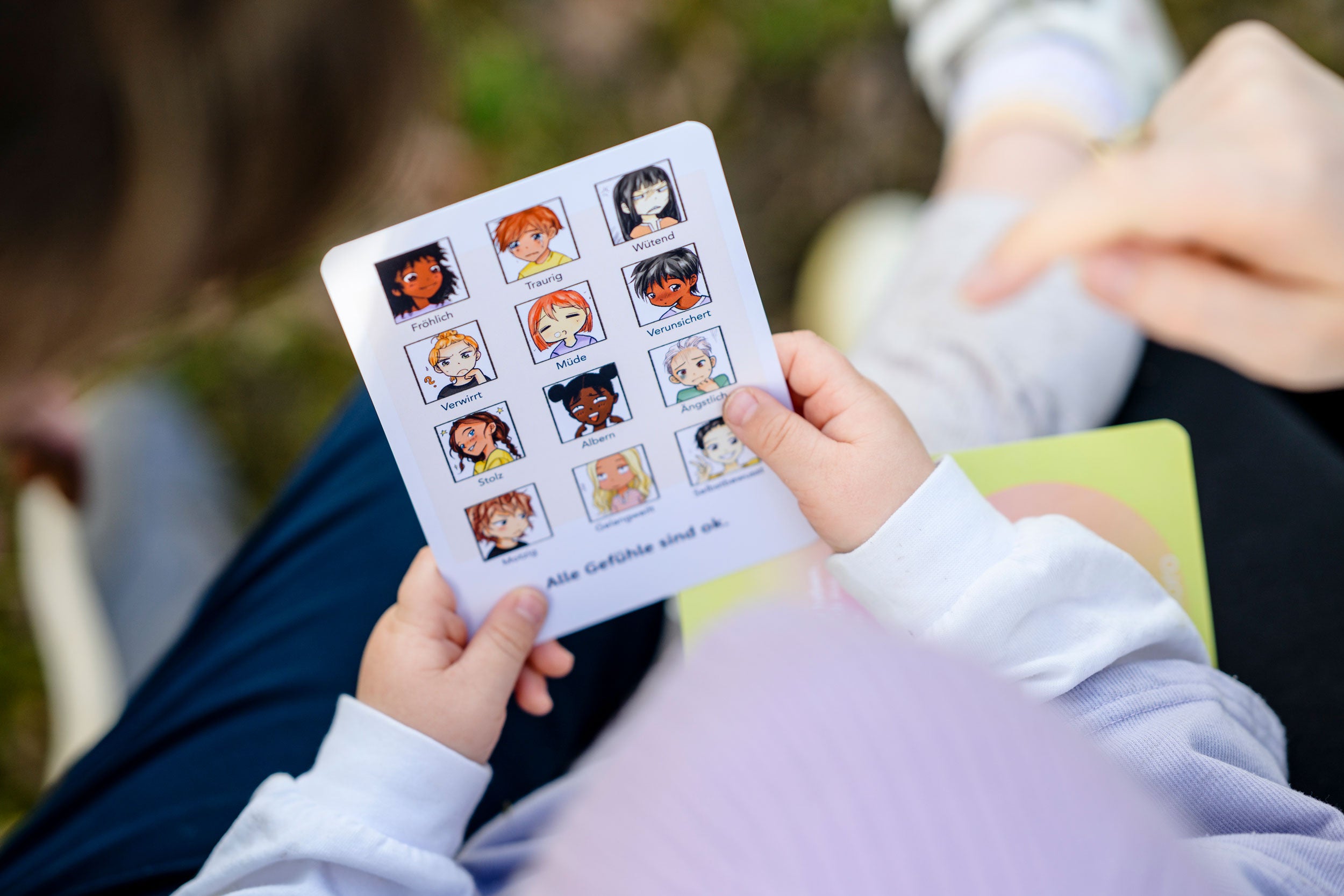 Affirmationskarten-glaubenssatzkarten-kinder-alle Gefühle sind okay