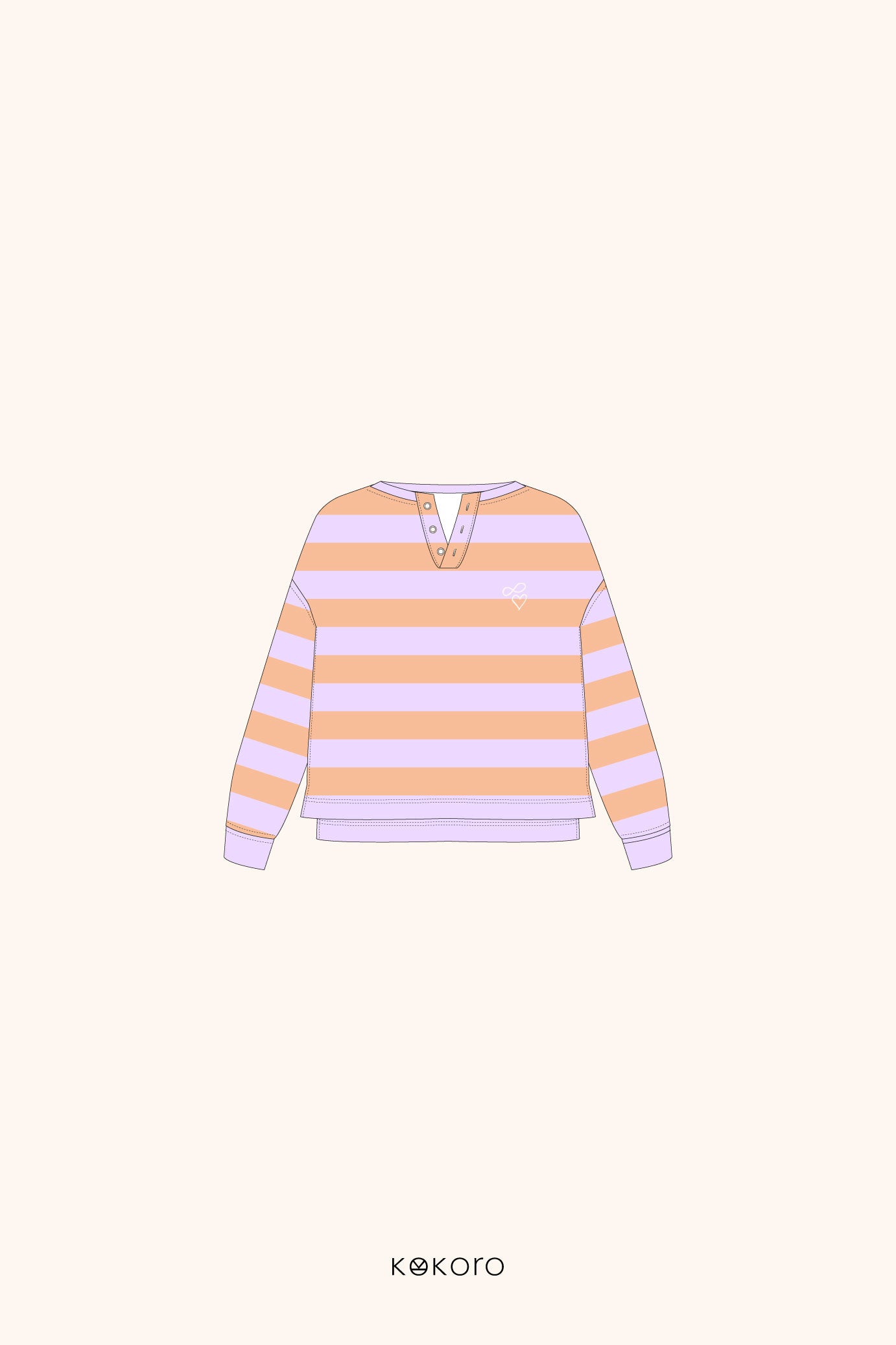 Longsleeve "Unendlich geliebt" - Liebe, um zu bleiben